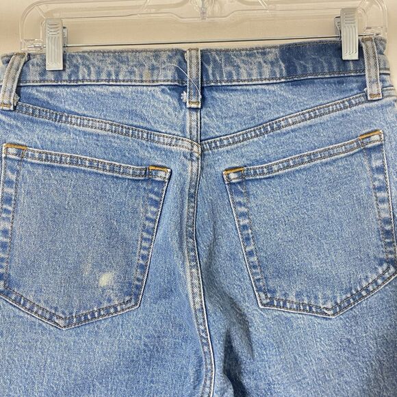 Abercrombie & Fitch Jeans Women 29/8 Blue 90s Straight Ultra High Rise Classic - Picture 12 of 13
